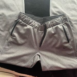 Nike Therma-Fit Gray and Black Shorts